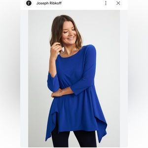 Joseph Ribkoff Blue Tunic Relaxed fit Top
